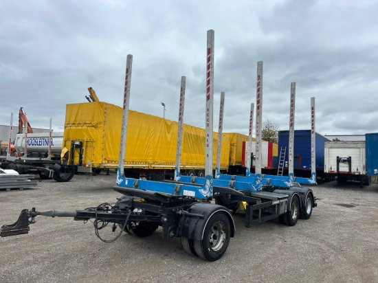 Schwarzmüller N-Serie 3-achs Holzanhänger 4 Rungenpaare - Miškovežio priekaba: foto 1 Schwarzmüller N-Serie 3-achs Holzanhänger 4 Rungenpaare - Miškovežio priekaba: foto 1