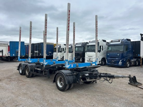 Schwarzmüller N-Serie 3-achs Holzanhänger 4 Rungenpaare - Miškovežio priekaba: foto 5 Schwarzmüller N-Serie 3-achs Holzanhänger 4 Rungenpaare - Miškovežio priekaba: foto 5