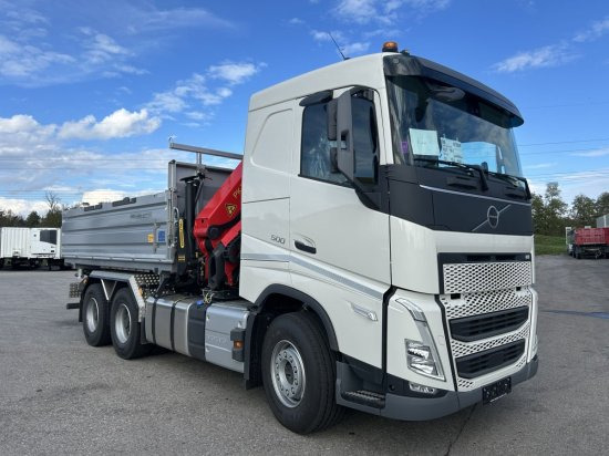 Volvo FH 500 3-Seiten Meiller Kipper mit Palfinger PK22002EH, Retarder, - Savivartis sunkvežimis: foto 3 Volvo FH 500 3-Seiten Meiller Kipper mit Palfinger PK22002EH, Retarder, - Savivartis sunkvežimis: foto 3