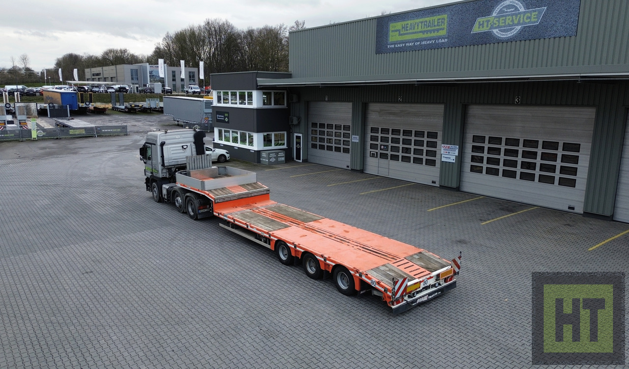 FAYMONVILLE MAX Trailer 3-Achs-Tele-Semi nachlaufgelenkt - Žemo profilio platforma puspriekabė: foto 1 FAYMONVILLE MAX Trailer 3-Achs-Tele-Semi nachlaufgelenkt - Žemo profilio platforma puspriekabė: foto 1