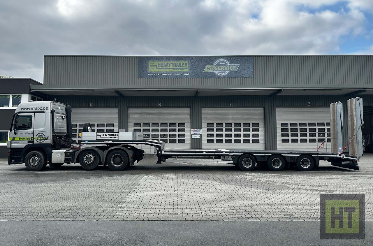 Faymonville MAX Trailer 3-Achs-Semi mit hydr. Ladeboden und hydr. Ramen - Žemo profilio platforma puspriekabė: foto 5 Faymonville MAX Trailer 3-Achs-Semi mit hydr. Ladeboden und hydr. Ramen - Žemo profilio platforma puspriekabė: foto 5