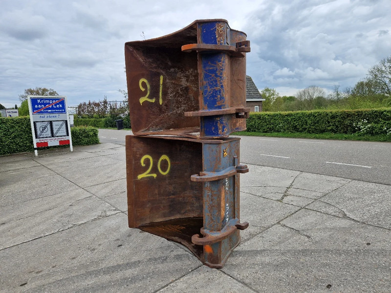 Diversen 2X dieplepel met Verachtert CW30/40 - Kaušas - Statybinė technika: foto 2 Diversen 2X dieplepel met Verachtert CW30/40 - Kaušas - Statybinė technika: foto 2