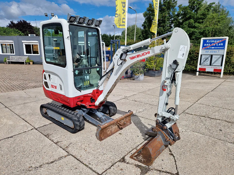 Takeuchi TB216 met 2089 uur - Mini ekskavatorius: foto 2 Takeuchi TB216 met 2089 uur - Mini ekskavatorius: foto 2