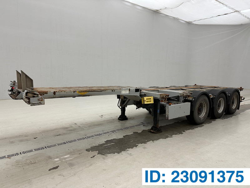 Broshuis Polyvalent skelet ADR 2 x 20-30-40-45 ft - Konteineris-vežimus/ Sukeisti kūną puspriekabė: foto 1 Broshuis Polyvalent skelet ADR 2 x 20-30-40-45 ft - Konteineris-vežimus/ Sukeisti kūną puspriekabė: foto 1