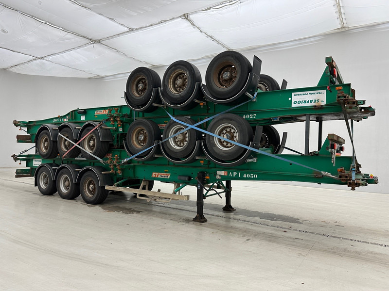 Fruehauf 4 x Skelet 2 x 20-40 ft - Konteineris-vežimus/ Sukeisti kūną puspriekabė: foto 4 Fruehauf 4 x Skelet 2 x 20-40 ft - Konteineris-vežimus/ Sukeisti kūną puspriekabė: foto 4