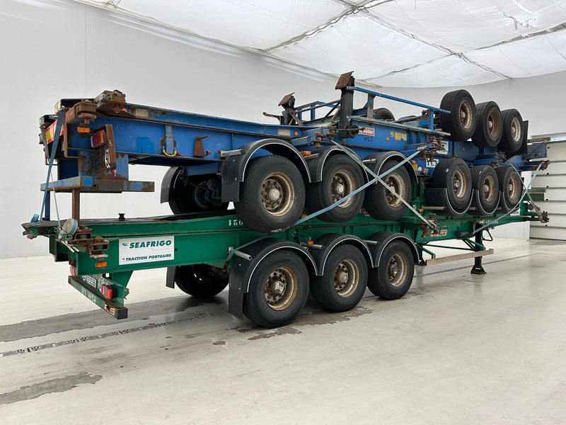 Fruehauf 4x Skelet 2 x 20-40 ft - Konteineris-vežimus/ Sukeisti kūną puspriekabė: foto 4 Fruehauf 4x Skelet 2 x 20-40 ft - Konteineris-vežimus/ Sukeisti kūną puspriekabė: foto 4