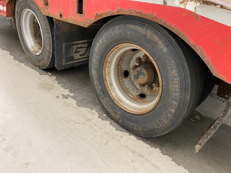 Žemo profilio platforma puspriekabė GHEYSEN & VERPOORT Low bed trailer: foto 9