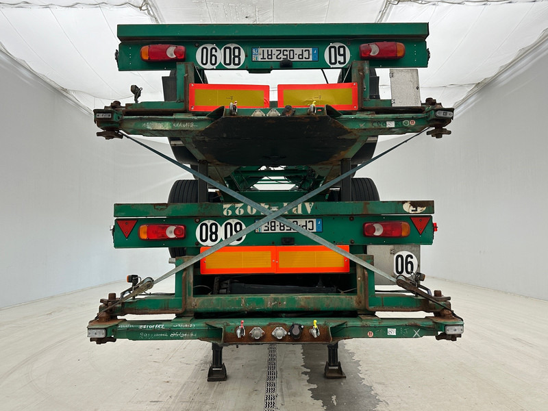 GT Trailers 4 x Skelet 2 x 20-40 ft - Konteineris-vežimus/ Sukeisti kūną puspriekabė: foto 2 GT Trailers 4 x Skelet 2 x 20-40 ft - Konteineris-vežimus/ Sukeisti kūną puspriekabė: foto 2