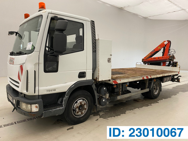 Iveco 75E18* - Platforminis/ Bortinis sunkvežimis, Sunkvežimis su kranu: foto 1 Iveco 75E18* - Platforminis/ Bortinis sunkvežimis, Sunkvežimis su kranu: foto 1