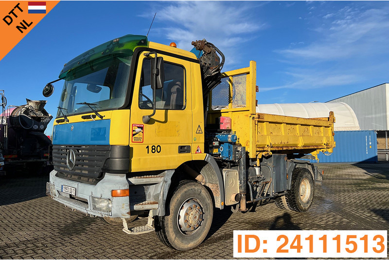 Mercedes-Benz Actros 2031 - 4x4 - Savivartis sunkvežimis, Sunkvežimis su kranu: foto 1 Mercedes-Benz Actros 2031 - 4x4 - Savivartis sunkvežimis, Sunkvežimis su kranu: foto 1