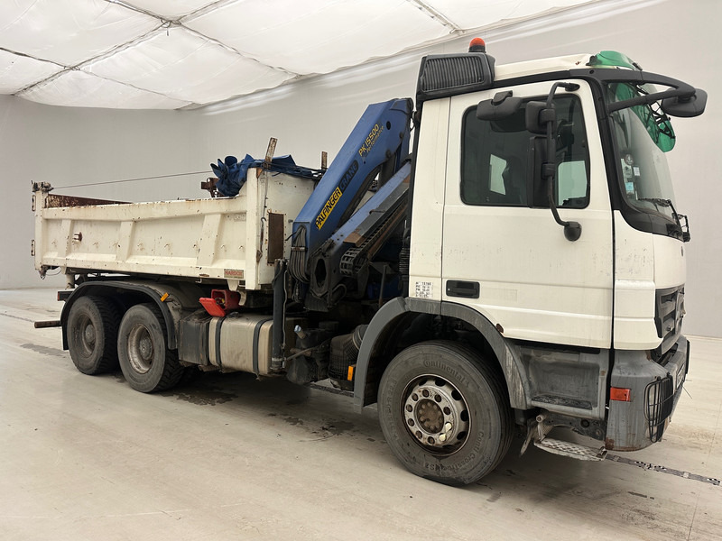 Mercedes-Benz Actros 2632 - 6x4 - Savivartis sunkvežimis, Sunkvežimis su kranu: foto 3 Mercedes-Benz Actros 2632 - 6x4 - Savivartis sunkvežimis, Sunkvežimis su kranu: foto 3