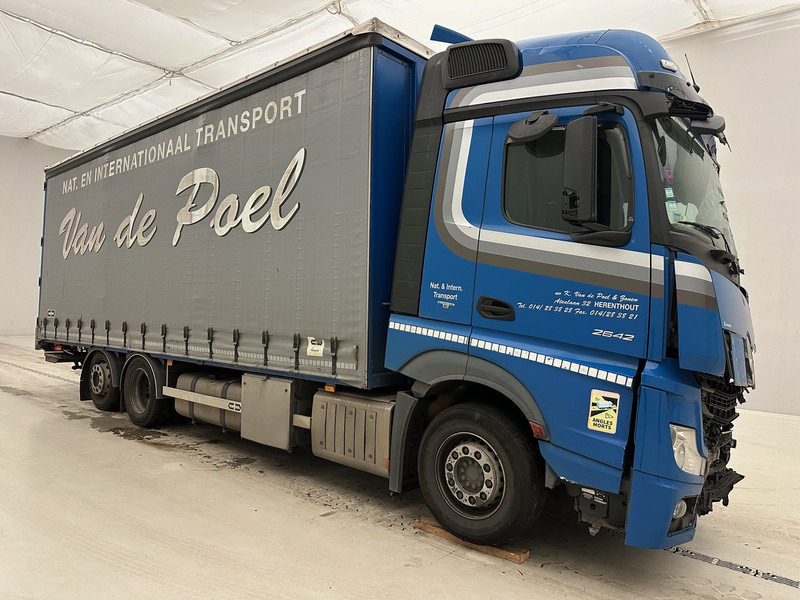 Mercedes-Benz Actros 2642 - 6x2 - Tentinis sunkvežimis: foto 3 Mercedes-Benz Actros 2642 - 6x2 - Tentinis sunkvežimis: foto 3