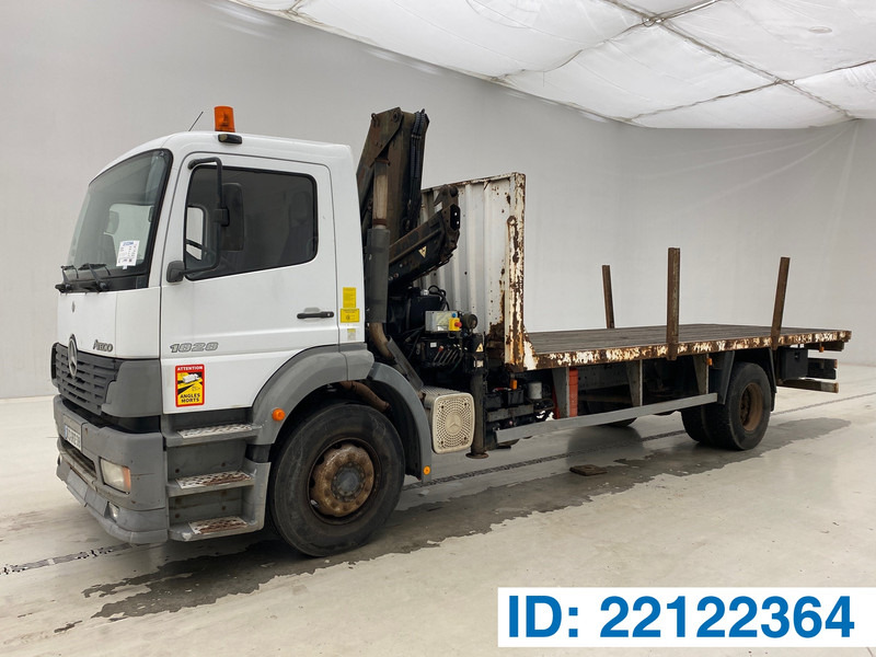 Mercedes-Benz Atego 1828* - Platforminis/ Bortinis sunkvežimis, Sunkvežimis su kranu: foto 1 Mercedes-Benz Atego 1828* - Platforminis/ Bortinis sunkvežimis, Sunkvežimis su kranu: foto 1