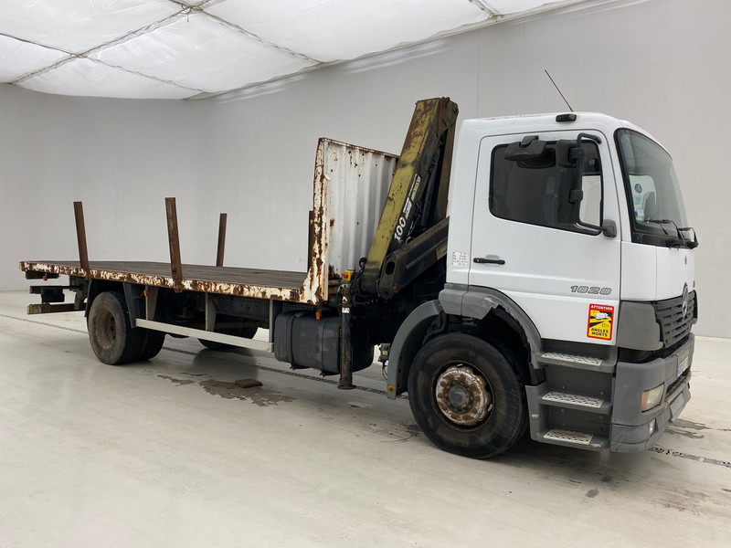 Mercedes-Benz Atego 1828* - Platforminis/ Bortinis sunkvežimis, Sunkvežimis su kranu: foto 3 Mercedes-Benz Atego 1828* - Platforminis/ Bortinis sunkvežimis, Sunkvežimis su kranu: foto 3