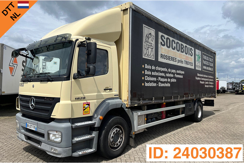 Mercedes-Benz Axor 1828* - Tentinis sunkvežimis: foto 1 Mercedes-Benz Axor 1828* - Tentinis sunkvežimis: foto 1