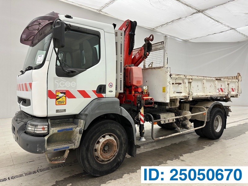 Renault Kerax 320 DCi - Savivartis sunkvežimis, Sunkvežimis su kranu: foto 1 Renault Kerax 320 DCi - Savivartis sunkvežimis, Sunkvežimis su kranu: foto 1