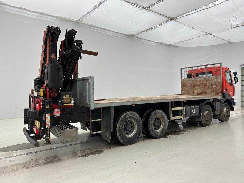 Renault Kerax 370 DXi - 8x4 - Platforminis/ Bortinis sunkvežimis, Sunkvežimis su kranu: foto 4 Renault Kerax 370 DXi - 8x4 - Platforminis/ Bortinis sunkvežimis, Sunkvežimis su kranu: foto 4