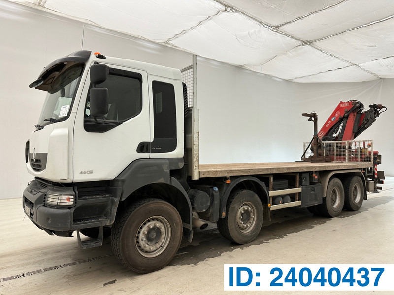 Renault Kerax 460 DXi - 8x4* - Platforminis/ Bortinis sunkvežimis, Sunkvežimis su kranu: foto 1 Renault Kerax 460 DXi - 8x4* - Platforminis/ Bortinis sunkvežimis, Sunkvežimis su kranu: foto 1