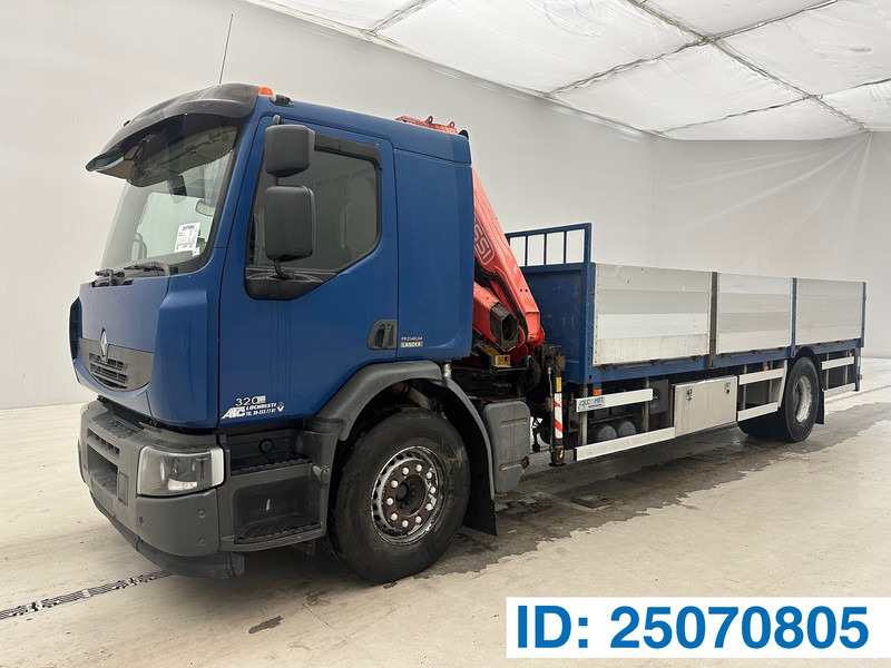 Renault Premium Lander 320 DXi* - Platforminis/ Bortinis sunkvežimis, Sunkvežimis su kranu: foto 1 Renault Premium Lander 320 DXi* - Platforminis/ Bortinis sunkvežimis, Sunkvežimis su kranu: foto 1