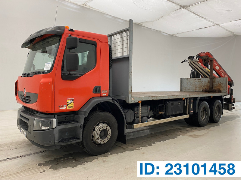 Renault Premium Lander 430* - Platforminis/ Bortinis sunkvežimis, Sunkvežimis su kranu: foto 1 Renault Premium Lander 430* - Platforminis/ Bortinis sunkvežimis, Sunkvežimis su kranu: foto 1