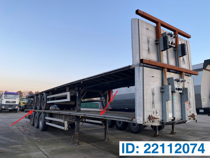 Samro Plateau - Platforminė/ Bortinė puspriekabė: foto 1 Samro Plateau - Platforminė/ Bortinė puspriekabė: foto 1