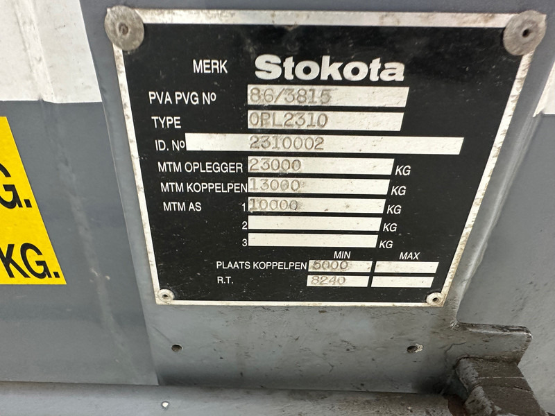 Stokota Tank 25000 L - Puspriekabė cisterna: foto 4 Stokota Tank 25000 L - Puspriekabė cisterna: foto 4