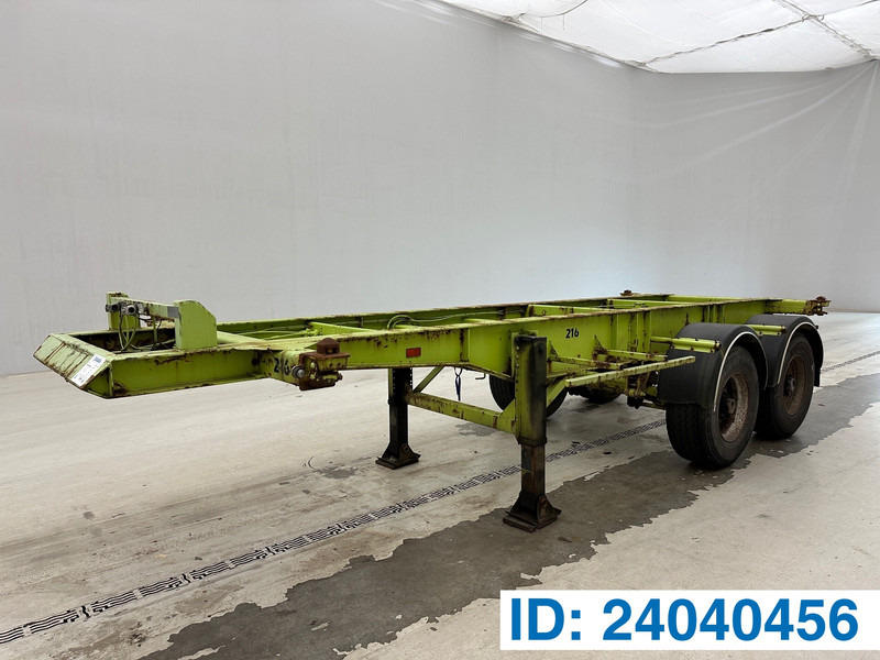 TTE Skelet 20 ft - Konteineris-vežimus/ Sukeisti kūną puspriekabė: foto 1 TTE Skelet 20 ft - Konteineris-vežimus/ Sukeisti kūną puspriekabė: foto 1