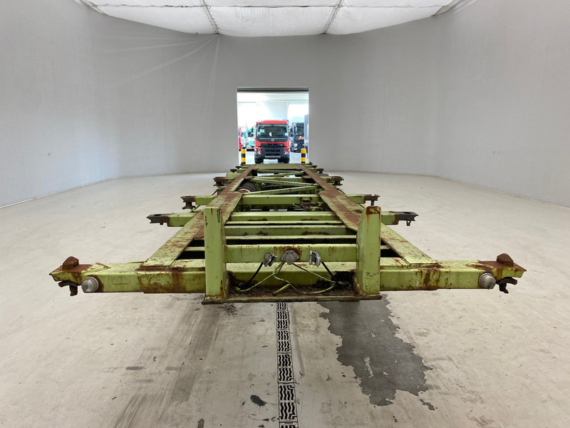 Van Hool 2 x 20-30-40 ft - Konteineris-vežimus/ Sukeisti kūną puspriekabė: foto 2 Van Hool 2 x 20-30-40 ft - Konteineris-vežimus/ Sukeisti kūną puspriekabė: foto 2