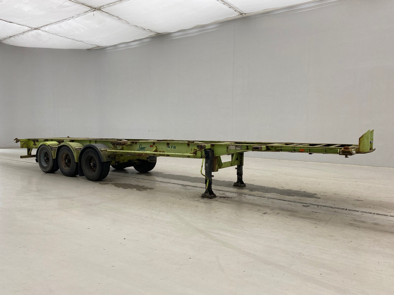 Van Hool 2 x 20-30-40 ft - Konteineris-vežimus/ Sukeisti kūną puspriekabė: foto 3 Van Hool 2 x 20-30-40 ft - Konteineris-vežimus/ Sukeisti kūną puspriekabė: foto 3