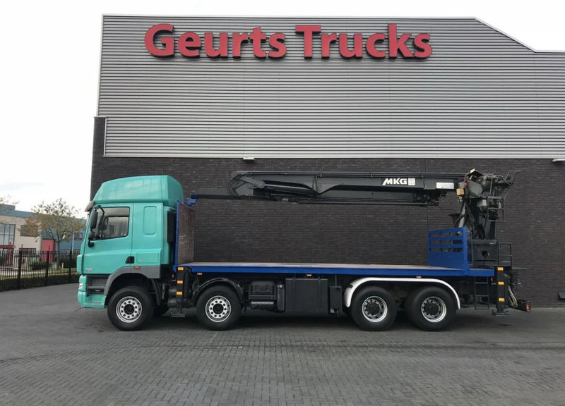DAF CF 460 8X4 + MKG HMK 401/kran/kraan/Montagekran/ - Sunkvežimis su kranu: foto 1 DAF CF 460 8X4 + MKG HMK 401/kran/kraan/Montagekran/ - Sunkvežimis su kranu: foto 1