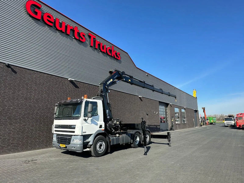 DAF CF 85 410 6X2 + HIAB 422EP-5 HIPRO TREKKER/SATTELZUG/TRACTOR UNIT/ CAMION - Sunkvežimis su kranu: foto 4 DAF CF 85 410 6X2 + HIAB 422EP-5 HIPRO TREKKER/SATTELZUG/TRACTOR UNIT/ CAMION - Sunkvežimis su kranu: foto 4