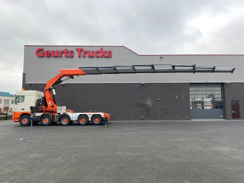 DAF XF 105 10X4 + FASSI F1500AXP.28 KRAAN/KRAN/CRANE/GRUA - Sunkvežimis su kranu: foto 1 DAF XF 105 10X4 + FASSI F1500AXP.28 KRAAN/KRAN/CRANE/GRUA - Sunkvežimis su kranu: foto 1