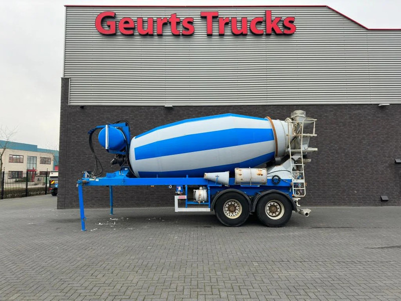 De Buf 2-ASSIGE 10M3 CONCRETE MIXER/MISCHER/MIXER - Betonvežio puspriekabė: foto 1 De Buf 2-ASSIGE 10M3 CONCRETE MIXER/MISCHER/MIXER - Betonvežio puspriekabė: foto 1