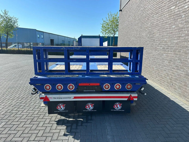 Emtech NNR48 3 ASSER HYDRAULISCHE GESTUURDE KORTE UITSCHUIFBARE SEMI-DIEPLADER / TIEFLADER / LOWLOADER - Žemo profilio platforma puspriekabė: foto 5 Emtech NNR48 3 ASSER HYDRAULISCHE GESTUURDE KORTE UITSCHUIFBARE SEMI-DIEPLADER / TIEFLADER / LOWLOADER - Žemo profilio platforma puspriekabė: foto 5