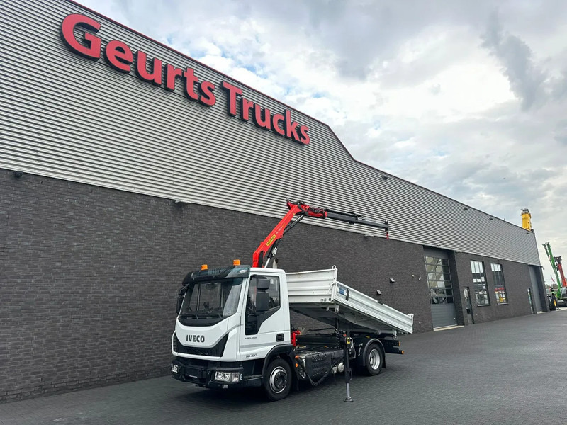Iveco Eurocargo 80-220 - Savivartis sunkvežimis, Sunkvežimis su kranu: foto 2 Iveco Eurocargo 80-220 - Savivartis sunkvežimis, Sunkvežimis su kranu: foto 2