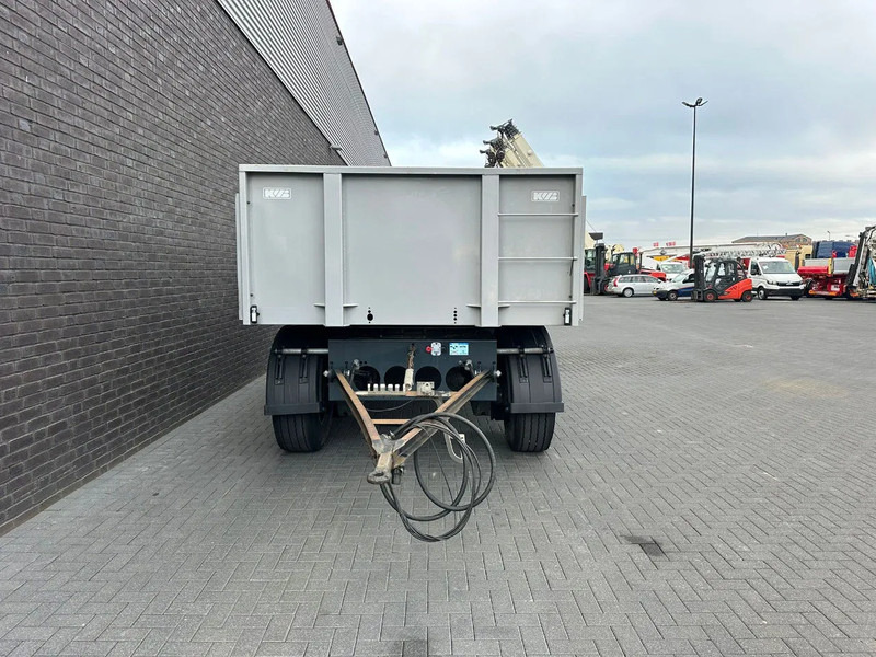 Kwb O4DBI2 2-ASSIGE OPEN LAADBAK MET BORDEN AANHANGWAGEN / ANHÄNGER / TRAILER - Platforminė/ Bortinė priekaba: foto 4 Kwb O4DBI2 2-ASSIGE OPEN LAADBAK MET BORDEN AANHANGWAGEN / ANHÄNGER / TRAILER - Platforminė/ Bortinė priekaba: foto 4