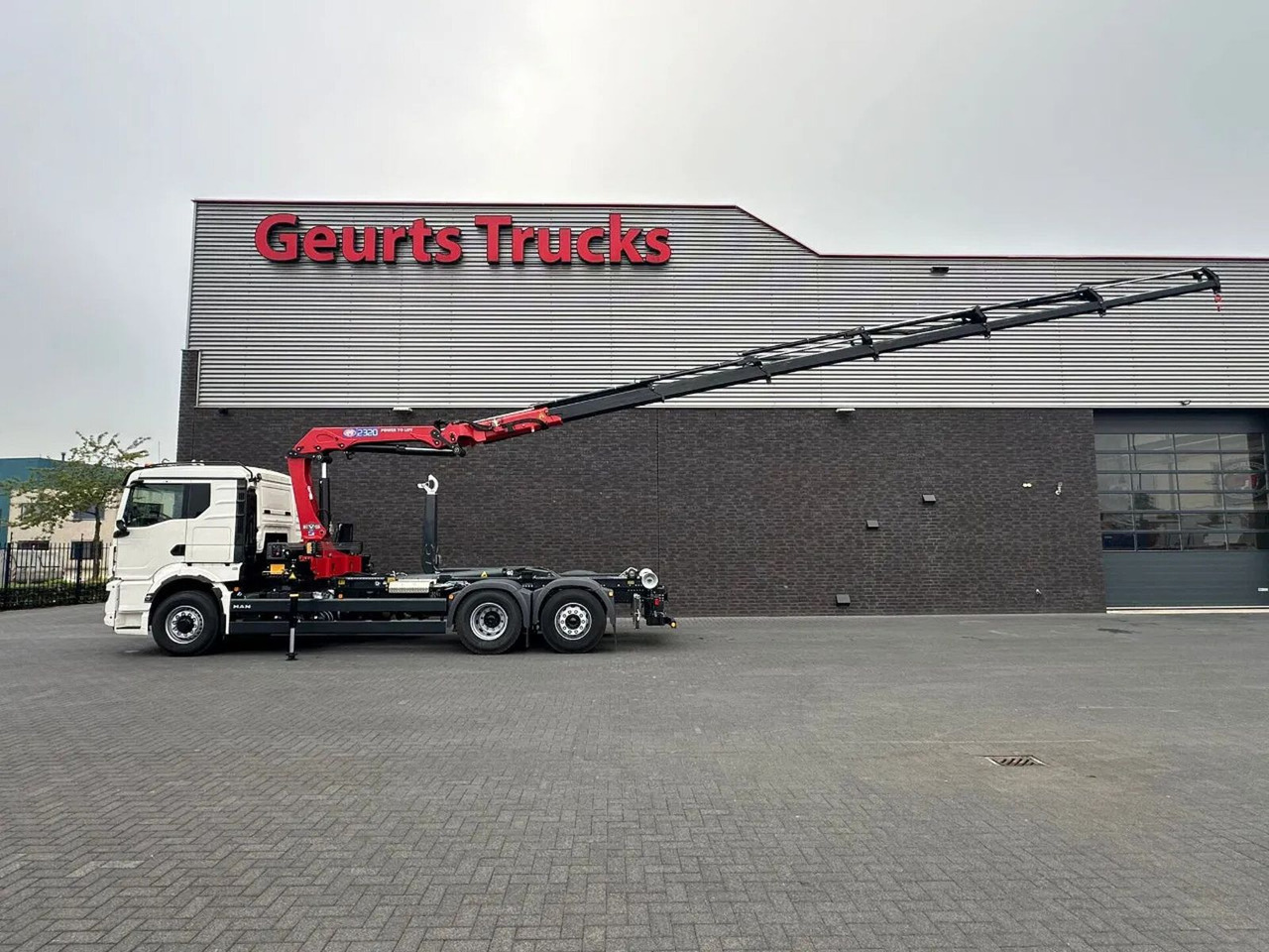 MAN TGS 26.520 6X4H-4 BL NEW MODEL + MEILLER HAAKARM - Hook-lift sunkvežimis, Sunkvežimis su kranu: foto 4 MAN TGS 26.520 6X4H-4 BL NEW MODEL + MEILLER HAAKARM - Hook-lift sunkvežimis, Sunkvežimis su kranu: foto 4