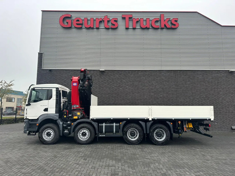Sunkvežimis su kranu MAN TGS 35.470 8X4 HMF 4020-K6 + FJ 600 K4 KRAAN/KRAN/CRANE/GRUA: foto 9