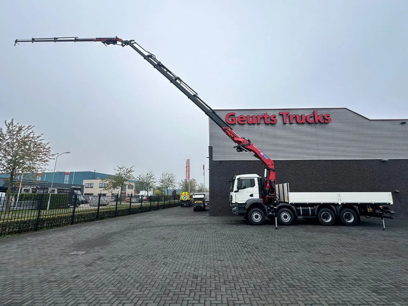 Sunkvežimis su kranu MAN TGS 35.470 8X4 HMF 4020-K6 + FJ 600 K4 KRAAN/KRAN/CRANE/GRUA: foto 8