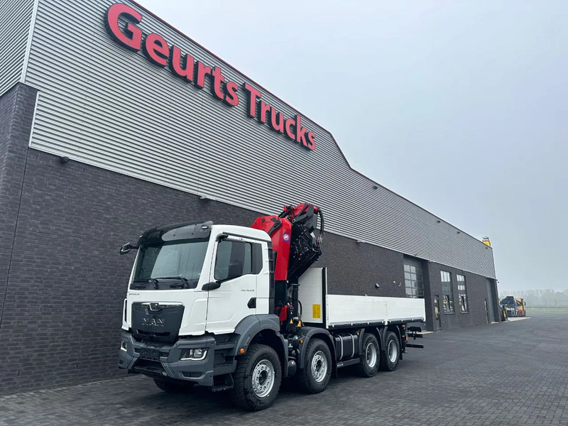 Sunkvežimis su kranu MAN TGS 35.470 8X4 HMF 4020-K6 + FJ 600 K4 KRAAN/KRAN/CRANE/GRUA: foto 11