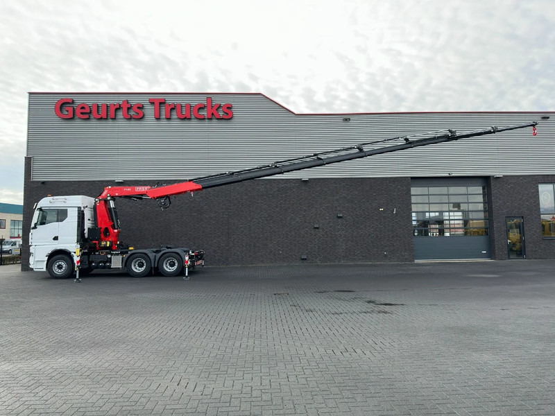MAN TGX 33.520 6X4 TREKKER-BAKWAGEN COMBI + FASSI F485RA.2.28 KRAAN/KRAN/CRANE/GRUA/NEW - Sunkvežimis su kranu: foto 4 MAN TGX 33.520 6X4 TREKKER-BAKWAGEN COMBI + FASSI F485RA.2.28 KRAAN/KRAN/CRANE/GRUA/NEW - Sunkvežimis su kranu: foto 4