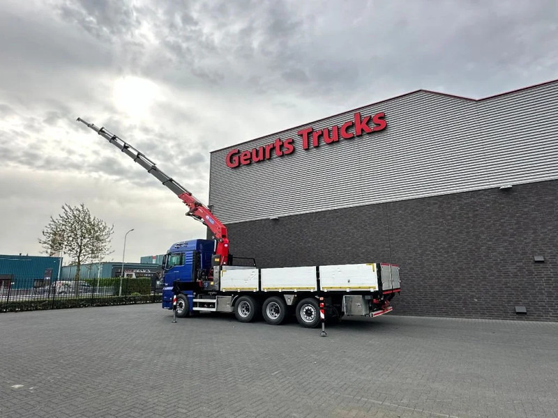 Sunkvežimis su kranu MAN TGX 33.560 8X4 TRIDEM + HMF 4020-K8 KRAAN/KRAN/CRANE/GRUA: foto 7