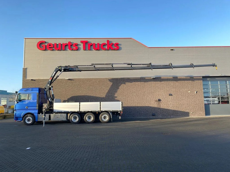 MAN TGX 35.500 8X4 TRIDEM + HIAB X-HIPRO 302 E-7 KRAAN/KRAN/CRANE/GRUA - Sunkvežimis su kranu: foto 1 MAN TGX 35.500 8X4 TRIDEM + HIAB X-HIPRO 302 E-7 KRAAN/KRAN/CRANE/GRUA - Sunkvežimis su kranu: foto 1