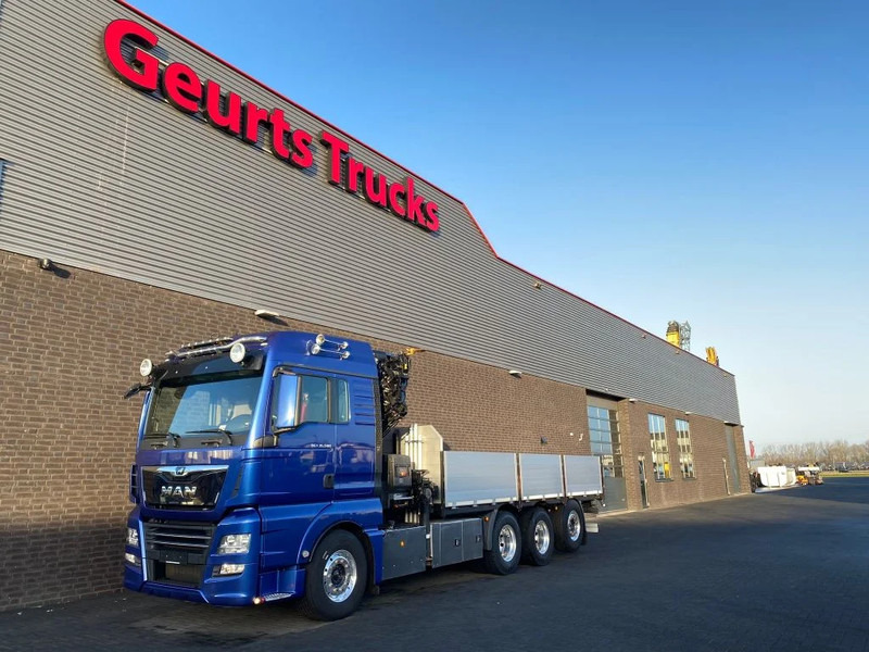 Sunkvežimis su kranu MAN TGX 35.500 8X4 TRIDEM + HIAB X-HIPRO 302 E-7 KRAAN/KRAN/CRANE/GRUA: foto 9