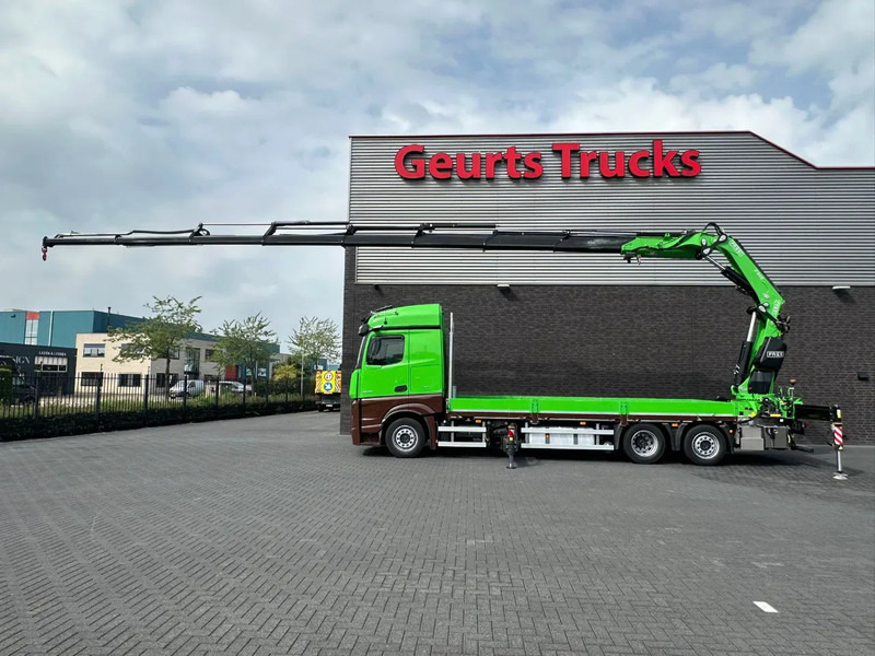 Mercedes-Benz Actros 2545 6X2 OPENLAADBAK MET FASSI F545RA.2.28 XE DINAMIC KRAAN / KRAAN/ CRANE/ GRUA - Sunkvežimis su kranu: foto 1 Mercedes-Benz Actros 2545 6X2 OPENLAADBAK MET FASSI F545RA.2.28 XE DINAMIC KRAAN / KRAAN/ CRANE/ GRUA - Sunkvežimis su kranu: foto 1