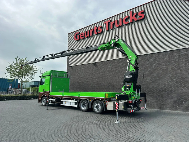 Mercedes-Benz Actros 2545 6X4 OPENLAADBAK MET FASSI F545RA.2.28 XE DINAMIC KRAAN / KRAAN/ CRANE/ GRUA - Sunkvežimis su kranu: foto 3 Mercedes-Benz Actros 2545 6X4 OPENLAADBAK MET FASSI F545RA.2.28 XE DINAMIC KRAAN / KRAAN/ CRANE/ GRUA - Sunkvežimis su kranu: foto 3