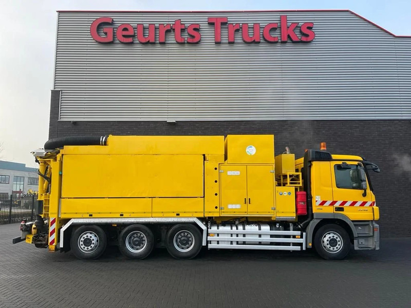 Mercedes-Benz Actros 3248 8X4 TRIDEM MTS DINO 12 SAUGBAGGER/SUCTIONEXAVATOR/GRONDZUIGER - Asenizatorius: foto 4 Mercedes-Benz Actros 3248 8X4 TRIDEM MTS DINO 12 SAUGBAGGER/SUCTIONEXAVATOR/GRONDZUIGER - Asenizatorius: foto 4