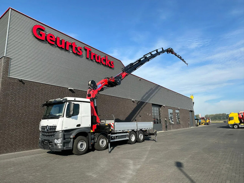 Mercedes-Benz Arocs 3251 8X2 + HMF 7020-K7 FJ 1400-K6 KRAAN/KRAN/CRANE/GRUA/NIEUW/NEW - Sunkvežimis su kranu: foto 2 Mercedes-Benz Arocs 3251 8X2 + HMF 7020-K7 FJ 1400-K6 KRAAN/KRAN/CRANE/GRUA/NIEUW/NEW - Sunkvežimis su kranu: foto 2