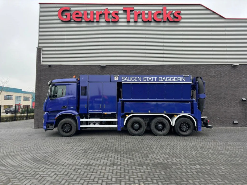 Mercedes-Benz Arocs 3251 8X4 RSP ESE 6 RD 8000 SAUGBAGGER/SUCTIONEXCAVATOR/GRONDZUIGER - Asenizatorius: foto 1 Mercedes-Benz Arocs 3251 8X4 RSP ESE 6 RD 8000 SAUGBAGGER/SUCTIONEXCAVATOR/GRONDZUIGER - Asenizatorius: foto 1