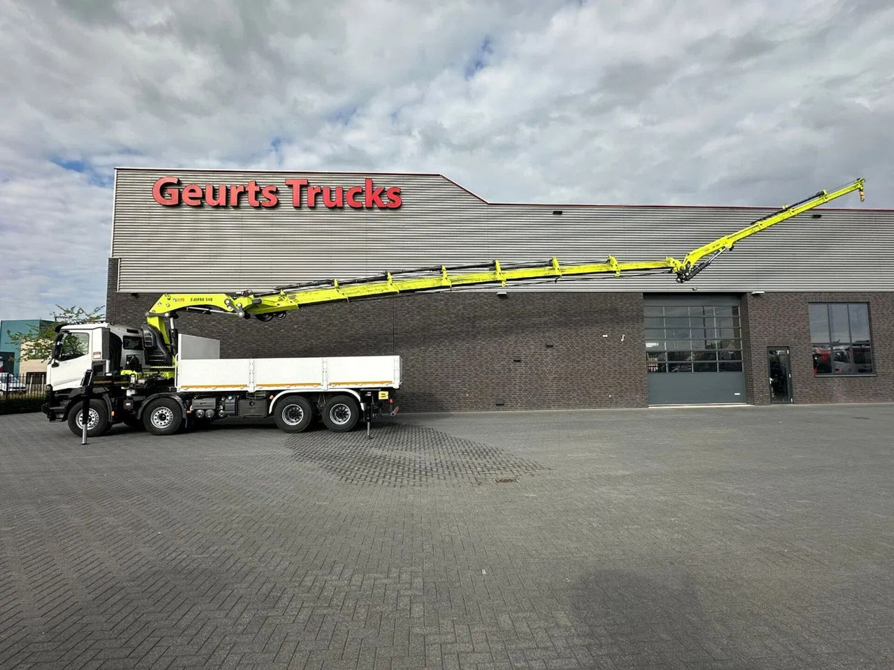 Renault C460 8X4 + HIAB X-HIPRO 548 E-7 MET JIB KRAAN / - Sunkvežimis su kranu: foto 5 Renault C460 8X4 + HIAB X-HIPRO 548 E-7 MET JIB KRAAN / - Sunkvežimis su kranu: foto 5